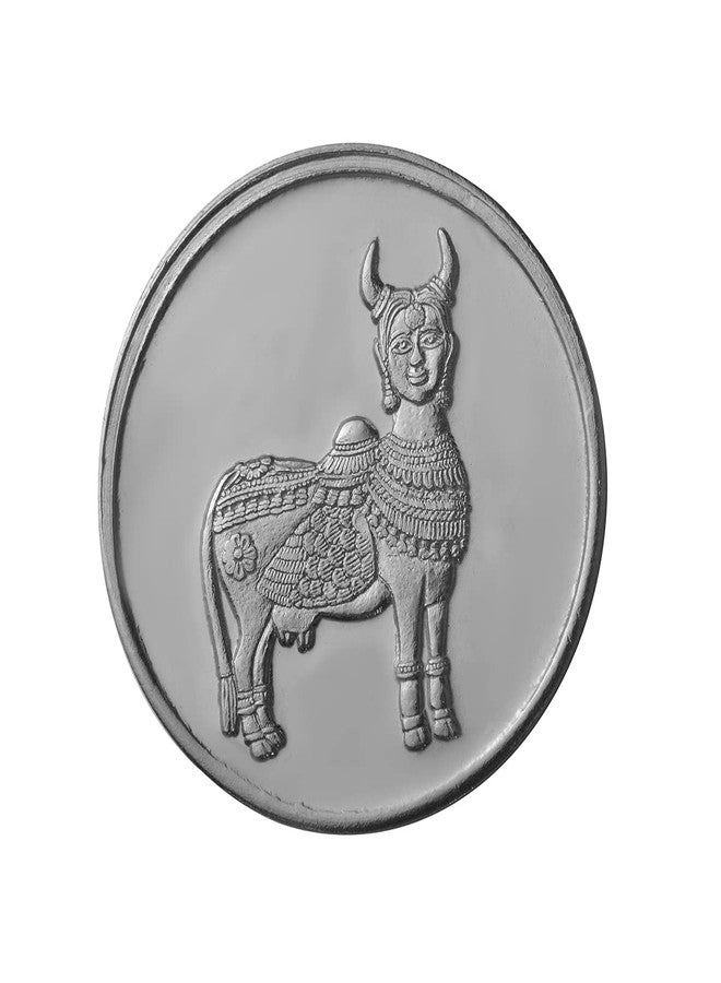 Pray Everyday Kamdhenu Silver Plated Coin (Set of 7 Coins) | Kamdhenu Sikke | Kamdhenu Coin | Silver-Plated Coin | Coin | Coins | Coin Collection |Religious Coins - Image 1
